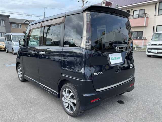 日産 ルークス ハイウェイスター アーバンセレ 道央・札幌 2010(平22)年 8.5万km ブルーイッシュブラック 登録時走行距離84/277ｋｍ/　４　Ｗ　Ｄ　/純正ＨＤＤナビ（CD/DVD/FM/AM/SD）/ワンセグ（走行中視聴不可）/バックカメラ/ウィンカーミラー/ドアバイザー/プッシュスタート/両側パワースライドドア/ETC/スマートキー/ドライブレコーダー/ベンチシート/純正フロアマット/シートヒーター（運転席）/盗難防止装置/オートライト/社外エンジンスターター/フォグランプ/電動格納ミラー/バニティミラー/ミラーヒーター/ワイパー間欠時間コントローラー/積込冬タイヤ（純正AW/165/55/R14/18年製/溝7ｍｍ）