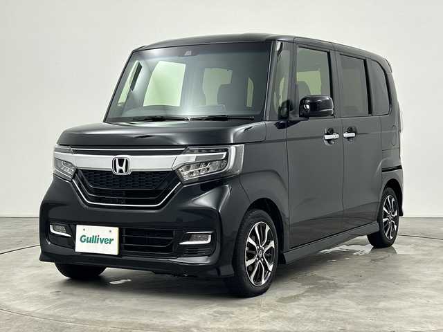 ホンダ Ｎ ＢＯＸ カスタム G L ホンダセンシング 三重県 2018(平30)年 4.5万km クリスタルブラックパール 禁煙車/純正ナビ/・フルセグ・CD・DVD・Bluetooth・USB・SD/バックカメラ/アダプティブクルーズコントロール/CMBS/先行車発進お知らせ/レーンキープアシスト/路外逸脱抑制システム/ビルトインETC/プッシュスタート/スマートキー