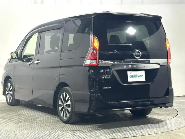 日産 セレナ ハイウェイスターVセレクションⅡ 大阪府 2019(平31)年 3.2万km ダイヤモンドブラック ProPILOT 純正9incナビTV 360カメラ 純正フリップダウンモニター デジタルインナーミラー レーダークルコン 衝突軽減ブレーキ レーンアシスト 両側パワースライドドア クリアランスソナー ドライブレコーダー ETC