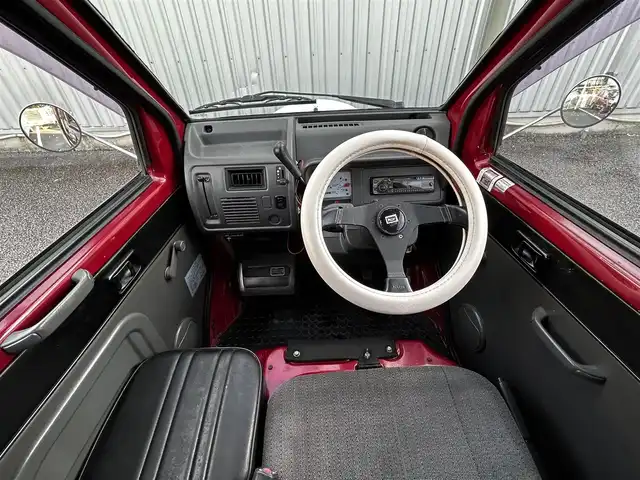 ダイハツ ミゼットⅡ カーゴカスタム 静岡県 1999(平11)年 14.4万km ワイン ユーザー買取車両/社外ステアリング(NARDI)/社外14インチAW/保証書/取扱説明書