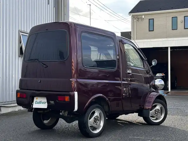 ダイハツ ミゼットⅡ カーゴカスタム 静岡県 1999(平11)年 14.4万km ワイン ユーザー買取車両/社外ステアリング(NARDI)/社外14インチAW/保証書/取扱説明書