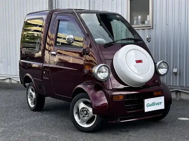 ダイハツ ミゼットⅡ カーゴカスタム 静岡県 1999(平11)年 14.4万km ワイン ユーザー買取車両/社外ステアリング(NARDI)/社外14インチAW/保証書/取扱説明書