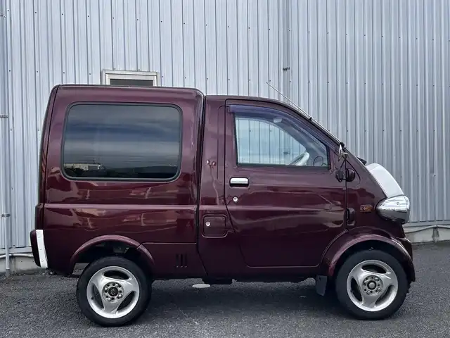 ダイハツ ミゼットⅡ カーゴカスタム 静岡県 1999(平11)年 14.4万km ワイン ユーザー買取車両/社外ステアリング(NARDI)/社外14インチAW/保証書/取扱説明書