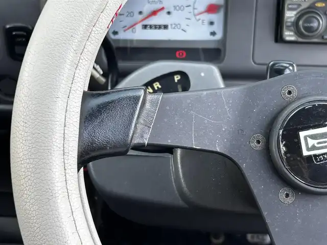 ダイハツ ミゼットⅡ カーゴカスタム 静岡県 1999(平11)年 14.4万km ワイン ユーザー買取車両/社外ステアリング(NARDI)/社外14インチAW/保証書/取扱説明書