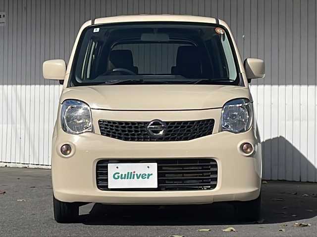 日産 モコ S FOUR 長野県 2013(平25)年 7.2万km ミルクティーベージュ ４WD/社外CD/プッシュスタート/社外13インチアルミ/スマートキー/アイドリングストップ/ホイール付き冬タイヤ積込/純正フロアマット/保証書・取説
