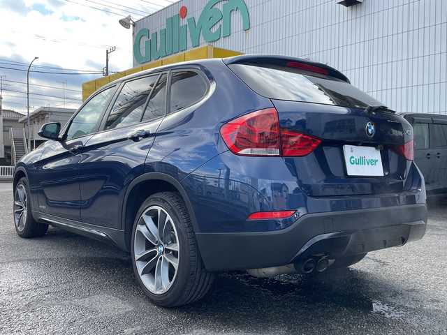 ＢＭＷ Ｘ１ sDrive 20i スポーツ 神奈川県 2014(平26)年 6.5万km ディープシーブルー 純正HDDナビ/社外地デジTV/社外後席モニター/スマートキー　2本/プッシュスタート/ビルトインETC/HIDヘッドライト/前後フォグランプ/横滑り防止装置/アイドリングストップ/保証書/取扱説明書