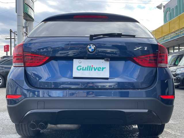 ＢＭＷ Ｘ１ sDrive 20i スポーツ 神奈川県 2014(平26)年 6.5万km ディープシーブルー 純正HDDナビ/社外地デジTV/社外後席モニター/スマートキー　2本/プッシュスタート/ビルトインETC/HIDヘッドライト/前後フォグランプ/横滑り防止装置/アイドリングストップ/保証書/取扱説明書