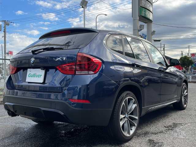 ＢＭＷ Ｘ１ sDrive 20i スポーツ 神奈川県 2014(平26)年 6.5万km ディープシーブルー 純正HDDナビ/社外地デジTV/社外後席モニター/スマートキー　2本/プッシュスタート/ビルトインETC/HIDヘッドライト/前後フォグランプ/横滑り防止装置/アイドリングストップ/保証書/取扱説明書