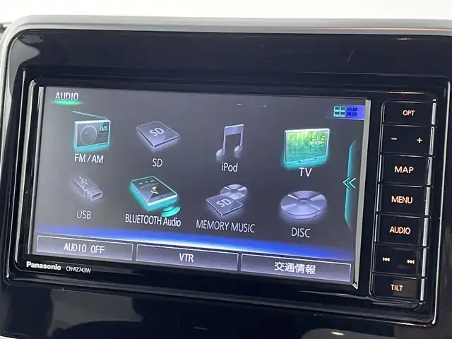 スズキ スペーシア HYBRID X 福岡県 2018(平30)年 3万km フェニックスレッドパール 社外ナビ（ＢＴ，フルセグＴＶ）　/全方位カメラ　/コーナーセンサー　/衝突被害軽減ブレーキ　/レーンキープ　/アイドリングストップ　/両側電動スライドドア　/シートヒーター　/ＨＵＤ　/純正１４インチＡＷ　/ＬＥＤライト
