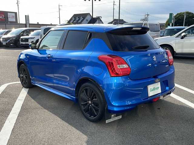 スズキ スイフト HYBRID RS 岐阜県 2017(平29)年 5.1万km スピーディーブルーM 登録時走行距離：50715km/純正SDナビ/全方位カメラ/フルセグテレビ・BT・CD・USB/レーダークルーズコントロール/デュアルセンサーブレーキ/レーンキープアシスト/シートヒーター/ビルトインETC/プッシュスタート/スマートキー/スペアキー/スタッドレスタイヤ車載