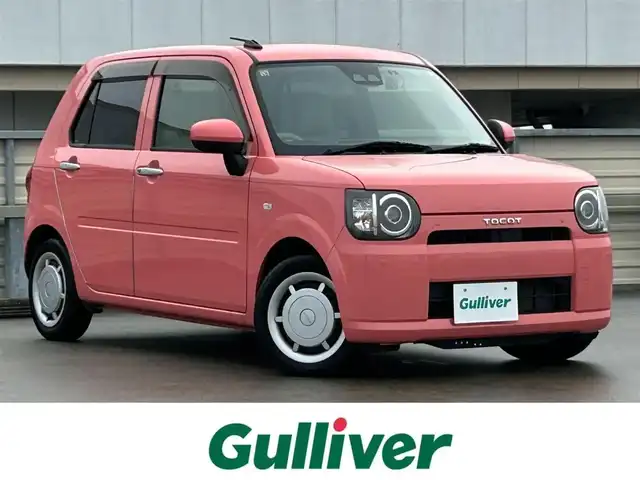 ダイハツ ミラ トコット X SA Ⅲ 静岡県 2018(平30)年 1.8万km ジューシーピンクM 純正ＳＤナビ　/ＬＥＤヘッドライト　/前後ドライブレコーダー　/ＥＴＣ　/バックカメラ　/プッシュスタート　/スマートキー　/前後コーナーセンサー　/盗難防止装置　/衝突軽減システム　/横滑り防止装置　/アイドリングストップ/純正フロアマット/フラットシート/Wエアバッグ/ドアバイザー