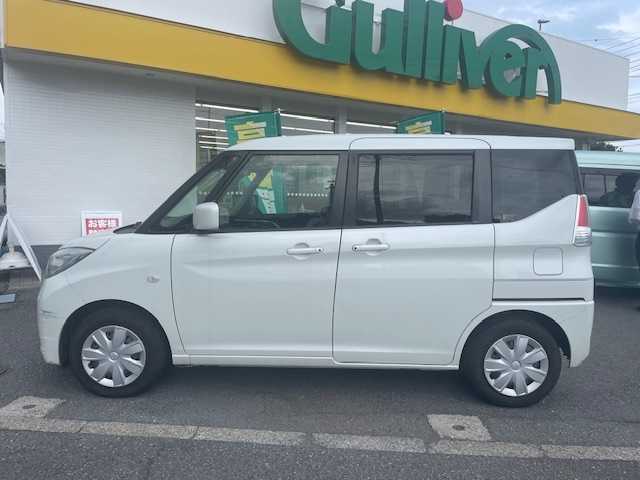 スズキ ソリオ G 神奈川県 2018(平30)年 12万km ピュアホワイトP 社外メモリナビ/バックカメラ/プッシュスタート/片側パワースライドドア/ETC