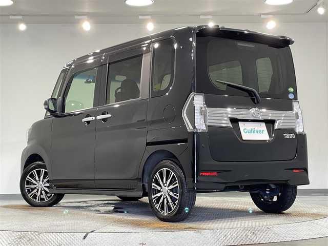 ダイハツ タント カスタムX トップED VS SAⅢ 愛知県 2019(平31)年 2.9万km ブラックマイカメタリック 純正ＳＤナビ　/(Bluetooth/FM/AM/SD/CD・DVD再生/USB/iPod)/パノラミックモニター　/スマートアシストIII/　　-衝突軽減ブレーキ　/　　-誤発進抑制機能/　　-先行車発進通知/　　-レーンキープコントロール（LKC)/　　-アダプティブクルーズコントロール（ACC)/　　-オートハイビーム/　　-標識認識機能/両側パワースライドドア　/ＬＥＤヘッドライト　/LEDフォグランプ/ビルトインEＴＣ　/シートヒーター　/ドライブレコーダー　/クリアランスソナー　/オートマチックハイビーム/純正フロアマット/プッシュスタート/　　-スマートキー