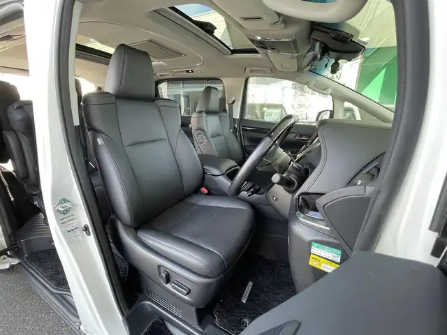 トヨタ アルファードハイブリット SR 青森県 2019(令1)年 3.9万km ホワイトパールクリスタルシャイン 寒冷地仕様/サンルーフ/ワンオーナー/ＢＳＭ／デジタルインナーミラー/３眼ＬＥＤヘッドライト/純正ＳＤナビフルセグ（ＮＳＺＮ－Ｚ６８Ｔ）/フリップダウンモニター（Ｖ１２Ｔ－Ｒ６８Ｃ）/パワーバックドア/純正エンスタ（スマートキー一体タイプ）/スマートキー/スペアキー/セーフティセンス/運転席助手席電動シート/新車時保証書/取扱説明書