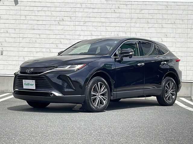 トヨタ ハリアー G 山形県 2020(令2)年 5.3万km プレシャスブラックパール 禁煙車/ワンオーナー/Toyota Safety Sense/・プリクラッシュセーフティ/・レーントレーシングアシスト/・レーダークルーズコントロール/・ロードサインアシスト/・発進遅れ告知機能/・プロアクティブドライビングアシスト/・ドライバー異常時対応システム/・オートマチックハイビーム/純正ディスプレイオーディオ(BT.USB.AppleCarPlay.MiraCast)/デジタルインナーミラー/ETC2.0/電動パーキングブレーキ/オートホールド/パワーバックドア/ナノイーエアコン/LEDヘッドライト/プッシュスタート/スマートキー/17インチ社外冬タイヤAW車載