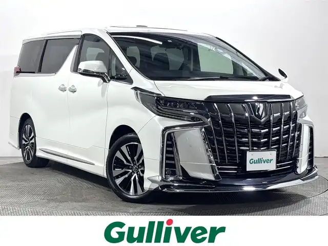 トヨタ アルファード S Cパッケージ 大阪府 2023(令5)年 1.1万km ホワイトパールクリスタルシャイン サンルーフ 黒革 モデリスタエアロ 純正ナビTV 後席モニター パワーシート/ヒーター/エアコン 電動リアゲート ステアリングヒーター レーダーC 衝突軽減ブレーキ レーンアシスト 前後ドライブレコーダー 100V電源