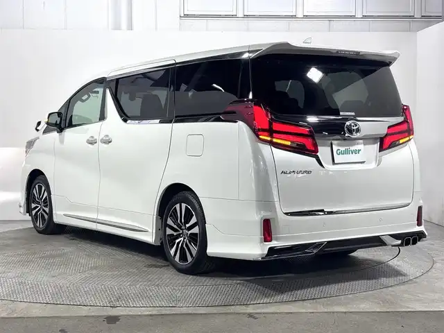 トヨタ アルファード S Cパッケージ 大阪府 2023(令5)年 1.1万km ホワイトパールクリスタルシャイン サンルーフ 黒革 モデリスタエアロ 純正ナビTV 後席モニター パワーシート/ヒーター/エアコン 電動リアゲート ステアリングヒーター レーダーC 衝突軽減ブレーキ レーンアシスト 前後ドライブレコーダー 100V電源