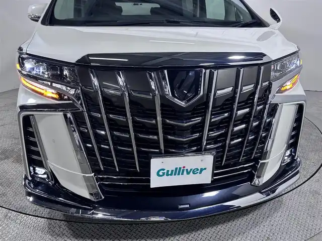 トヨタ アルファード S Cパッケージ 大阪府 2023(令5)年 1.1万km ホワイトパールクリスタルシャイン サンルーフ 黒革 モデリスタエアロ 純正ナビTV 後席モニター パワーシート/ヒーター/エアコン 電動リアゲート ステアリングヒーター レーダーC 衝突軽減ブレーキ レーンアシスト 前後ドライブレコーダー 100V電源