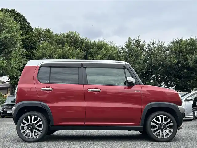 スズキ ハスラー Jスタイル Ⅱ 東京都 2016(平28)年 2.8万km フェニックスレッドパール/ホワイト2トーンルーフ ワンオーナー/純正全方位モニター付きナビ/・Bluetoothオーディオ/USBオーディオ/・Apple CarPlay/AndroidAuto/・DVD/フルセグTV/フェニックスレッドパール/ブラック2トーンルーフ/シートヒーター（前席）/デュアルカメラブレーキサポート/取扱説明書/保証書/スペアキー1本