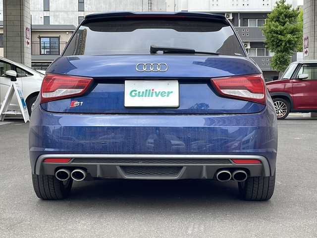 アウディ Ｓ１ 富山県 2016(平28)年 5.9万km スクーバブルーメタリック 4WD/純正ナビ/ドライブレコーダー(前後)/ETC/シートヒーター(前席)/ステアリングスイッチ/クリアランスリナー/横滑り防止/ドライブセレクト/純正フロアマット/オートライト/電格ミラー