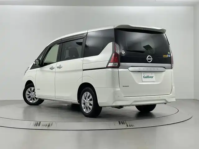 日産 セレナ X V 埼玉県 2020(令2)年 6.6万km ブリリアントホワイトパール ワンオーナー/純正SＤナビ（SDナビ為動作確認未）/純正フリップダウンモニター/両側パワースライドドア/エマージェンシーブレーキ/LDW/BSW/ビルドインETC/純正ドラレコ/前後コーナーセンサー