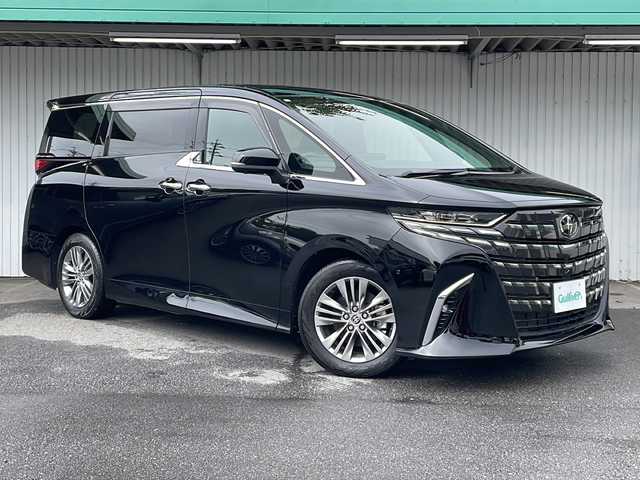 トヨタ アルファード Z 長野県 2023(令5)年 0.4万km ブラック ４WD/ブラックレザーシート/純正メーカーナビフルセグTV/３６０度ビューカメラ/ETC2.0/純正１８インチアルミ/両側パワースライドドア/パワーバックドア/インテリジェントルームミラー/クルーズコントロール/シートヒーター /オートハイビーム