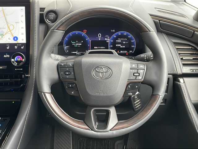 トヨタ アルファード Z 長野県 2023(令5)年 0.4万km ブラック ４WD/ブラックレザーシート/純正メーカーナビフルセグTV/３６０度ビューカメラ/ETC2.0/純正１８インチアルミ/両側パワースライドドア/パワーバックドア/インテリジェントルームミラー/クルーズコントロール/シートヒーター /オートハイビーム