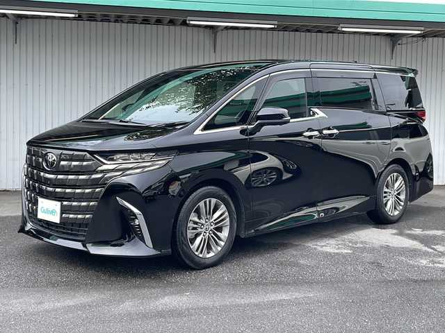 トヨタ アルファード Z 長野県 2023(令5)年 0.4万km ブラック ４WD/ブラックレザーシート/純正メーカーナビフルセグTV/３６０度ビューカメラ/ETC2.0/純正１８インチアルミ/両側パワースライドドア/パワーバックドア/インテリジェントルームミラー/クルーズコントロール/シートヒーター /オートハイビーム