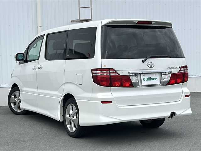 トヨタ アルファード Ｖ AS 三重県 2007(平19)年 6.3万km ホワイトパールクリスタルシャイン 社外ナビ /バックカメラ /ALPINE後席モニター /両側パワースライドドア /ETC /スペアキー /純正フロアマット /電動格納ミラー /純正アルミホイール /ダブルエアコン /純正フロアマット /オートライト/禁煙車
