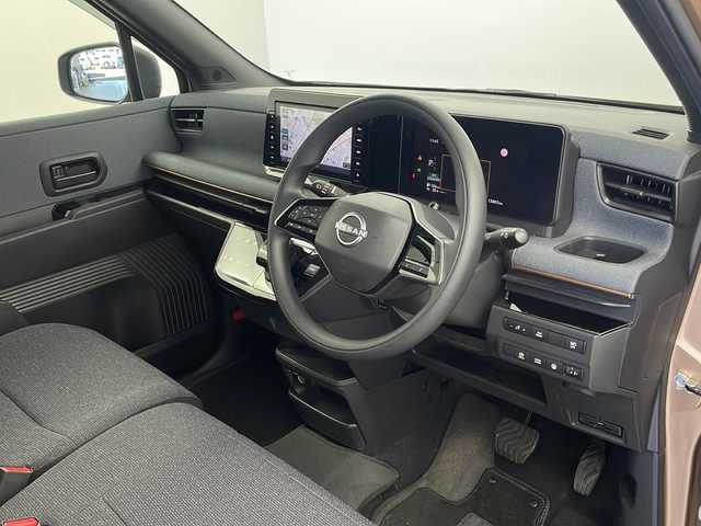 日産 サクラ X 栃木県 2022(令4)年 1.4万km アメジストブラックP/ピンクゴールドM 純正ナビ/CD/DVD/BT/AM/FM/SD/先進安全装備360°セーフティアシスト/e-Pedal/インテリジェントエマージェンシーブレーキ/踏み間違え防止アシスト/車線逸脱防止支援システム/ふらつき警報/先行車発進お知らせ/標識認識機能/アラウンドビューモニター/純正前後ドライブレコーダー/ETC/前後コーナーセンサー/LEDヘッドライト/オートライト/オートハイビーム/オートホールド/ステアリングスイッチ/純正フロアマット/電動格納ミラー/スマートスペアキー×１/充電ケーブル車載/社外14インチAW付155/65冬タイヤ車載