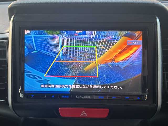 ホンダ Ｎ ＢＯＸ カスタム G Lパッケージ 滋賀県 2015(平27)年 8.2万km スマートブラック 社外ナビ　【Kenwood】/　【ワンセグTV/USB/DISC/AM・FM/SD】/バックカメラ/両側パワースライドドア/横滑り防止システム/プッシュスタート/電格ミラー/ウィンカーミラー/ETC