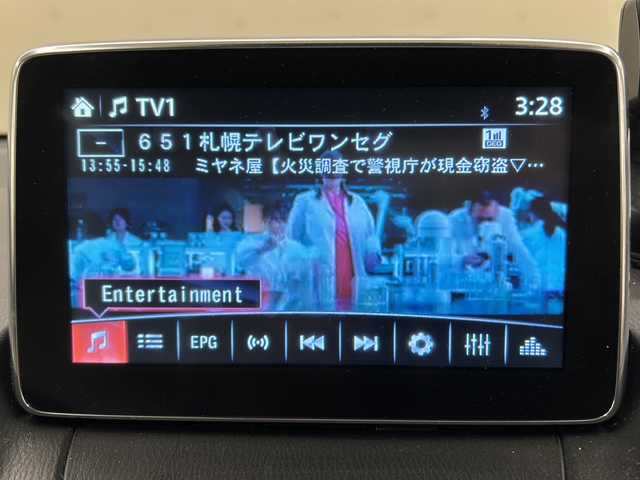 マツダ デミオ XD ツーリング Lパッケージ 道央・札幌 2015(平27)年 13.9万km チタニウムフラッシュマイカ /6速MT//純正ナビ//Bluetooth//フルセグTV//CD/DVD再生可//バックカメラ//ステアリングスイッチ//クルーズコントロール//ハーフレザーシート//衝突軽減ブレーキ//ブラインドスポットモニター//レーンキープアシスト//アイドリングストップ//LEDライト//フォグランプ//ETC//プッシュスタート//USB端子//ヘッドアップディスプレイ//純正フロアマット//社外WORK17インチアルミホイール