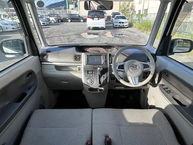 ダイハツ タント X ターボ スマートセレ SN 福岡県 2014(平26)年 8.2万km パールホワイトⅢ 純正型SDナビ(ワンセグTV/CD/DVD/BT)/バックモニター/片側パワスラ/フォグランプ/HDMI/USBポート/スマートキー/スマートキー