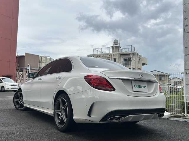 メルセデス・ベンツ Ｃ１８０ アバンギャルド AMGライン 宮崎県 2014(平26)年 14.4万km ポーラホワイト SDナ（FM/Bluetooth/フルセグTV/）/バックカメラ/ETC/前後ドライブレコーダー/前席シートヒーター/前席パワーシート/カーテシーランプ