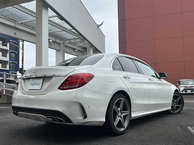 メルセデス・ベンツ Ｃ１８０ アバンギャルド AMGライン 宮崎県 2014(平26)年 14.4万km ポーラホワイト SDナ（FM/Bluetooth/フルセグTV/）/バックカメラ/ETC/前後ドライブレコーダー/前席シートヒーター/前席パワーシート/カーテシーランプ