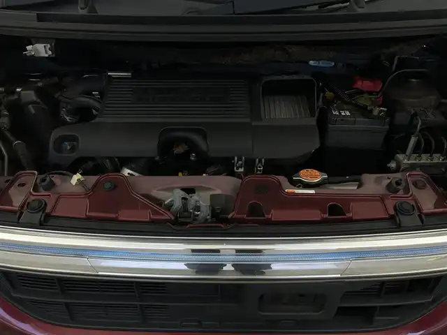 ダイハツ タント カスタム RS トップED SA 千葉県 2014(平26)年 4.3万km ファイアークォーツレッドM 禁煙車/フリップダウンモニター/ブレーキアシスト/衝突安全ボディー/両側パワースライドドア/社外7インチナビ/・CD/DVD/Bluetooth/フルセグ/バックカメラ/LEDオートライト/ハーフレザーシート/純正15インチアルミホイール/オートエアコン/アイドリングストップ/プッシュスタート/スマートキー