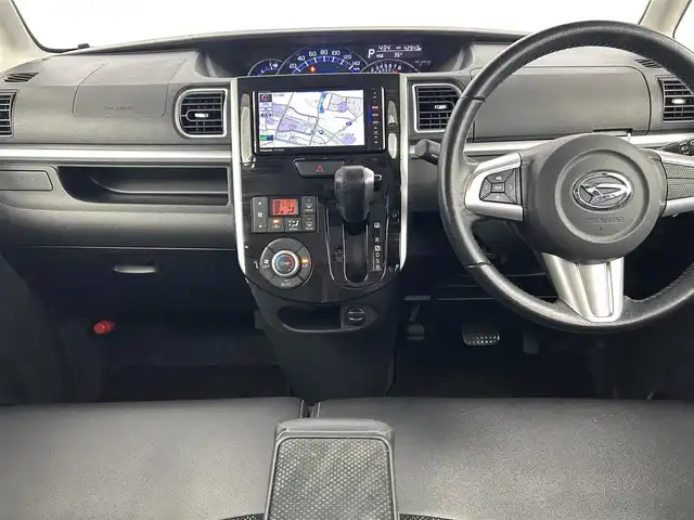 ダイハツ タント カスタム RS トップED SA 千葉県 2014(平26)年 4.3万km ファイアークォーツレッドM 禁煙車/フリップダウンモニター/ブレーキアシスト/衝突安全ボディー/両側パワースライドドア/社外7インチナビ/・CD/DVD/Bluetooth/フルセグ/バックカメラ/LEDオートライト/ハーフレザーシート/純正15インチアルミホイール/オートエアコン/アイドリングストップ/プッシュスタート/スマートキー