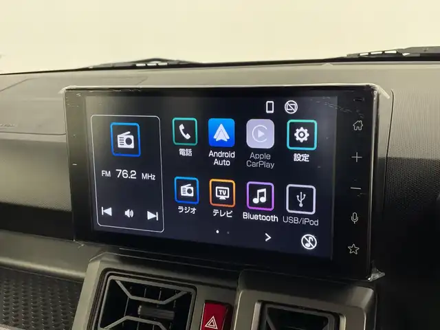 ダイハツ タフト G クロムベンチャー 鹿児島県 2025(令7)年 1万km レイクブルーメタリック ワンオーナー/スマートアシストIII/純正9型ディスプレイオーディオ/（フルセグ/Bluetooth/AM/FM）/AppleCarPlay/Android Auto/アイドリングストップ/スペアキー/ビルトインETC/バックカメラ/前方ドラレコーダー/純正フロアマット/両側パワースライドドア/純正15インチAW/前後コーナーセンサー/レーンキープアシスト/レーダークルーズコントロール/革巻ステアリング/オートホールド