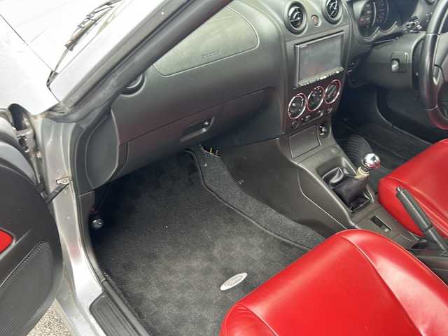 ダイハツ コペン アクティブトップ 宮崎県 2007(平19)年 7.2万km ブライトシルバーメタリック 社外ナビ　(AVIC-HRZ009)/赤レーザーシート/電動オープン/シートヒーターD/N席/ドアバイザー/社外アルミホイール/純正フロアマット