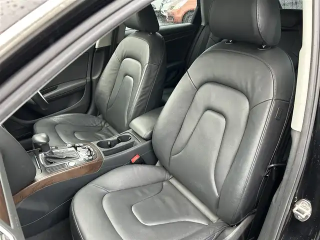 アウディ Ａ４ アバント 2．0 TFSI 福島県 2013(平25)年 7万km 黒 純正ナビゲーション/・フルセグTV/SD/BT/CD/DVD/FM/AM/・バックカメラ/・前後ドライブレコーダー/ビルトインETC/レザーシート/・D+N席パワーシート/・D+N席シートヒーター/革張りステアリング/・ステアリングスイッチ/シガーライター/電子パーキング/コーナーセンサー/アイドリングストップ/横滑り防止装置/プッシュスタート/・スマートキー/電動格納ミラー/・ウィンカーミラー/LEDヘッドライト/・オートライト/・フォグランプ/フロアマット