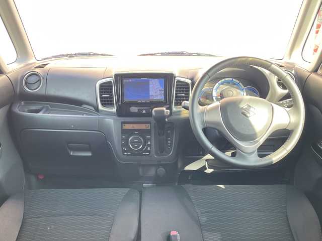 スズキ スペーシア カスタム XS 山口県 2014(平26)年 7.8万km ルナグレーパールメタリック 社外ナビ/フルセグ/Bluetooth/両側パワースライドドア/フォグランプ/プッシュスタート/オーバーヘッドコンソール/フロアマット/ETC