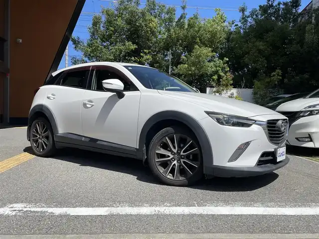 マツダ ＣＸ－３ XD ツーリング 兵庫県 2015(平27)年 10.3万km クリスタルホワイトパールマイカ (株)IDOMが運営する【じしゃロン西宮店】の自社ローン専用車両になります。こちらは現金またはオートローンご利用時の価格です。自社ローンご希望の方は別途その旨お申付け下さい/＊ETC/＊バックカメラ/＊アイドリングストップ/＊クルーズコントロールあり/＊USBあり/＊フルセグ/＊ドラレコ/＊横滑り防止装置/＊オートライト/＊衝突被害軽減システム