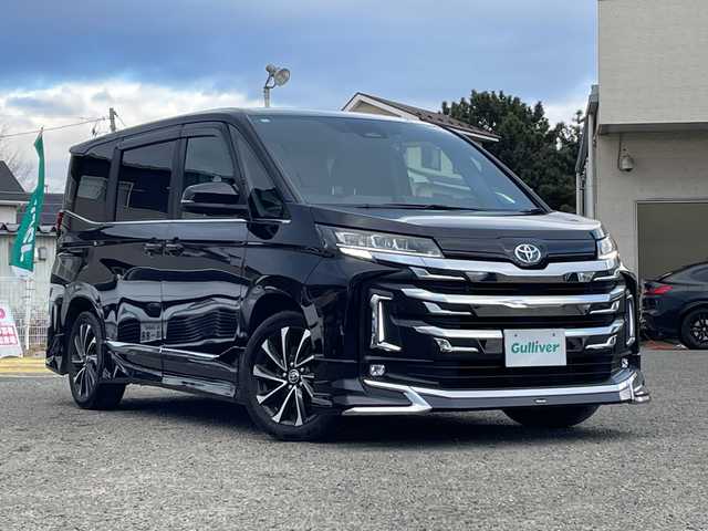 トヨタ ノア ハイブリッド S－Z 宮城県 2024(令6)年 3.5万km スパークリングブラックパールクリスタルシャイン ワンオーナー/快適利便パッケージ/モデリスタフルエアロ/純正ナビ/ＣＤ／ＤＶＤ／ＦＭ／ＡＭ／Ｂｌｕｅｔｏｏｔｈ／ＵＳＢ/Ｍｉｒａｃａｓｔ/レーダークルーズコントロール/ブラインドスポットモニター/ヘッドアップディスプレイ/ブレーキホールド/横滑り防止装置/オートハイビーム/ハンドルヒーター/nanoe-X/デジタルインナーミラー/純正フリップダウンモニター/純正ドラレコ前後/純正フロアマット/前席シートヒーター/パワーバックドア/ETC2.0