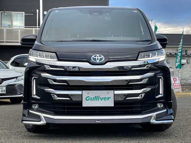 トヨタ ノア ハイブリッド S－Z 宮城県 2024(令6)年 3.5万km スパークリングブラックパールクリスタルシャイン ワンオーナー/快適利便パッケージ/モデリスタフルエアロ/純正ナビ/ＣＤ／ＤＶＤ／ＦＭ／ＡＭ／Ｂｌｕｅｔｏｏｔｈ／ＵＳＢ/Ｍｉｒａｃａｓｔ/レーダークルーズコントロール/ブラインドスポットモニター/ヘッドアップディスプレイ/ブレーキホールド/横滑り防止装置/オートハイビーム/ハンドルヒーター/nanoe-X/デジタルインナーミラー/純正フリップダウンモニター/純正ドラレコ前後/純正フロアマット/前席シートヒーター/パワーバックドア/ETC2.0