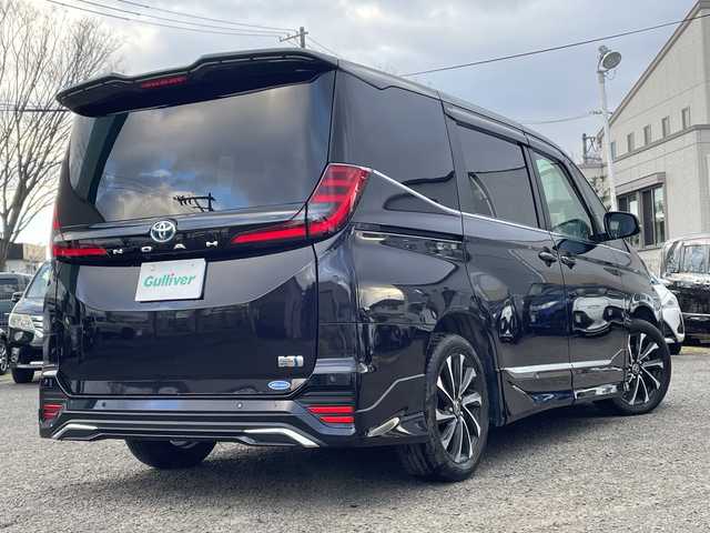 トヨタ ノア ハイブリッド S－Z 宮城県 2024(令6)年 3.5万km スパークリングブラックパールクリスタルシャイン ワンオーナー/快適利便パッケージ/モデリスタフルエアロ/純正ナビ/ＣＤ／ＤＶＤ／ＦＭ／ＡＭ／Ｂｌｕｅｔｏｏｔｈ／ＵＳＢ/Ｍｉｒａｃａｓｔ/レーダークルーズコントロール/ブラインドスポットモニター/ヘッドアップディスプレイ/ブレーキホールド/横滑り防止装置/オートハイビーム/ハンドルヒーター/nanoe-X/デジタルインナーミラー/純正フリップダウンモニター/純正ドラレコ前後/純正フロアマット/前席シートヒーター/パワーバックドア/ETC2.0