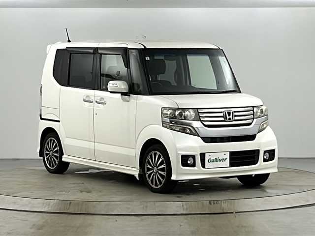 ホンダ Ｎ ＢＯＸ カスタム G ターボパッケージ 愛知県 2013(平25)年 7.2万km プレミアムホワイトパール 7インチナビ/・フルセグTV/・Bluetooth/両側パワースライドドア/パドルシフト/クルーズコントロール/純正15インチAW/スマートキー/プッシュスタート/バイキセノンヘッドライト/オートライト