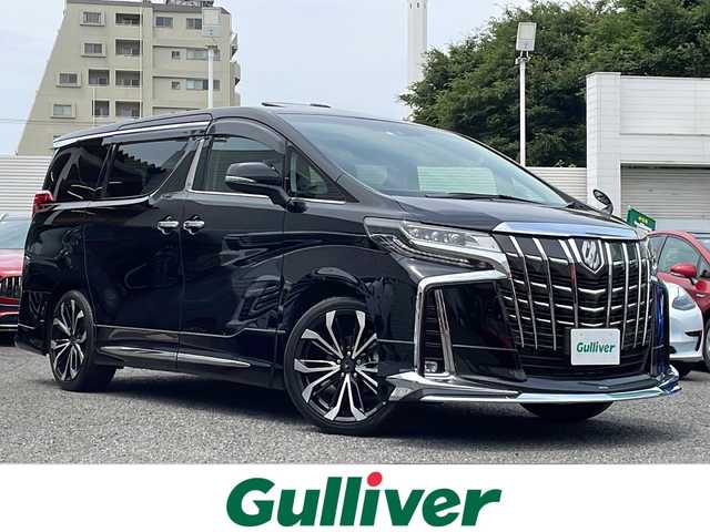 トヨタ アルファード S Cパッケージ 東京都 2023(令5)年 2.3万km ブラック ワンオーナー/新車時保証書/取扱説明書/モデリスタエアロ　/プリクラッシュセーフティー/レーダークルーズコントロール/パーキングサポートブレーキ/レーントレーシングアシスト/ブラインドスポットモニター/オートマチックハイビーム/純正ナビ/フルセグTV【走行中映ります】/CD/DVD/USB/BT/Miracast/バックカメラ　ETC【2.0】/リヤフリップダウンモニター/デジタルインナーミラー/ドライブレコーダー【前後】/AC100V100W/レザーシート/シートヒーター/ベンチレーター/パワーシート【運転席メモリー付】/両側パワースライドドア/パワーバックドア/LEDヘッドライト/スマートキー×２【キータグ有】/サイド/カーテン/ニーエアバック/モデリスタ20インチアルミ
