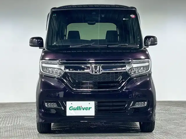 ホンダ Ｎ ＢＯＸ カスタム G L ホンダセンシング 神奈川県 2020(令2)年 1.9万km プレミアムベルベットパープル・パール 純正7型SDナビゲーション【VXM-204VFi】/フルセグ　AM FM iPod　SDMUSICRACK　USB　Bluetooth　AUX　CD DVD/バックカメラ/両側電動スライドドア【サンシェード】/ホンダセンシング/衝突軽減ブレーキ/誤発進抑制機能/後方誤発進抑制機能/歩行者事故低減ステアリング/先行車発進お知らせ機能/アダブティブクルーズコントロール/車線維持支援システム/オートハイビーム/標識認識機能/路外逸脱抑制機能/プラズマクラスター付オートエアコン/前席シートヒーター/ステアリングスイッチ/ビルトインETC/ECON/純正前方ドライブレコーダー/プッシュスタート/スマートキー/LEDヘッドライト/オートライト/純正サイド/リアスポイラー/純正14インチアルミホイール