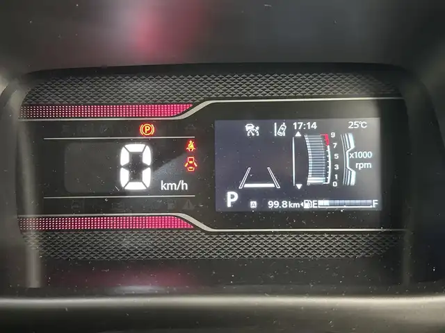 スズキ スペーシア カスタム HYBRID XS ターボ 滋賀県 2025(令7)年 0.4万km ピュアホワイトパール/ブラック2トーン 純正9インチナビ/Bluetooth/フルセグTV/HDMI/USB/DVD/Android Auto/Apple CarPlay/全方位カメラ/追従クルーズコントロール/両側パワースライドドア/ハーフレザーシート/シートヒーター/ステアリングヒーター/前後ドライブレコーダー/ETC