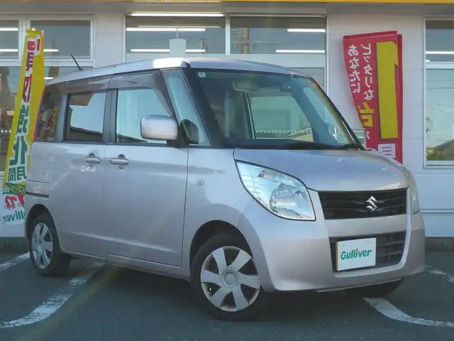 スズキ パレット X 静岡県 2010(平22)年 5.5万km ブルームピンクメタリック ワンオーナー /禁煙車/タイヤ山7ミリ/電動格納ミラー/バックモニター付きAM/FMラジオ　CDプレイヤー/プッシュスタート　スマートキー/コムテック前後ドライブレコーダー/ヘッドライトレベライザー/片側パワースライドドア/純正フロアマット　ドアバイザー/バッテリー交換R6年1月記載